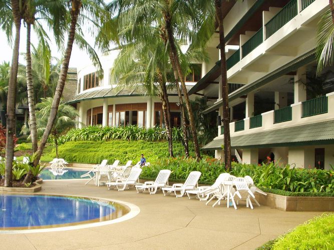 Grand Andaman Hotel Pool and Garden.