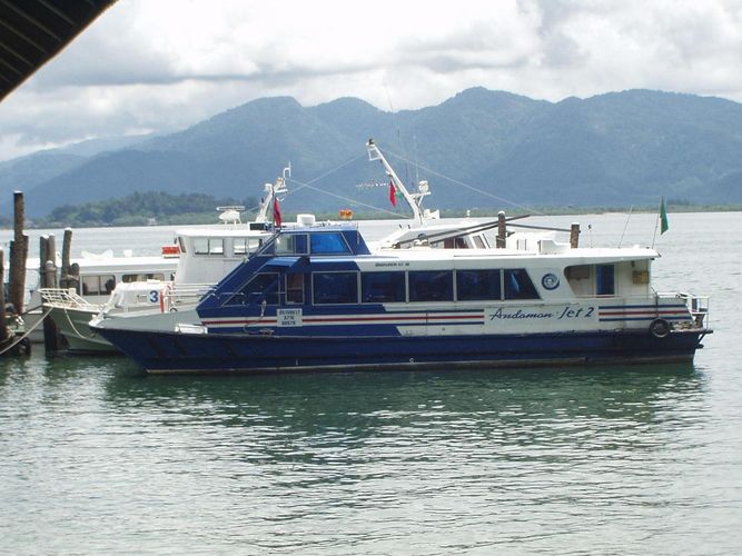 Grand Andaman ferry.