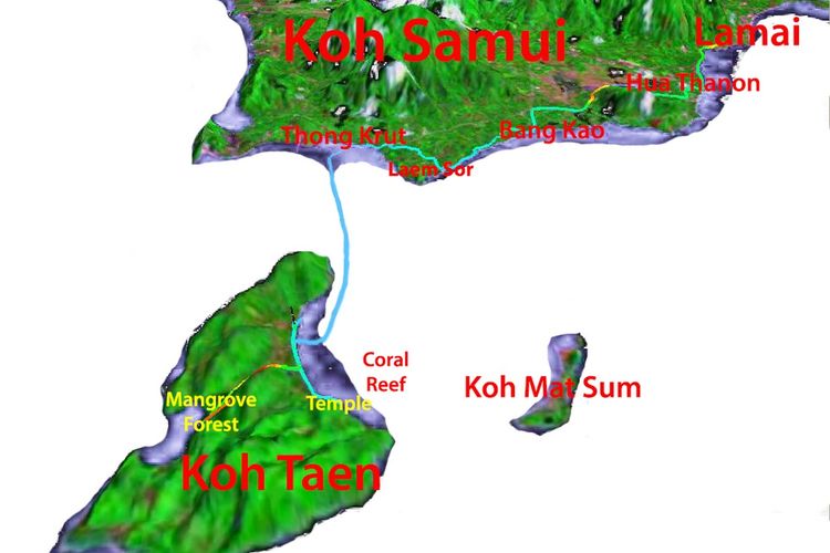 Trails along the southern coast of Koh Samui will take you to Thong Krut.